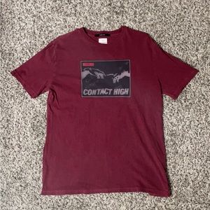 Ksubi Red Contact High T-Shirt
